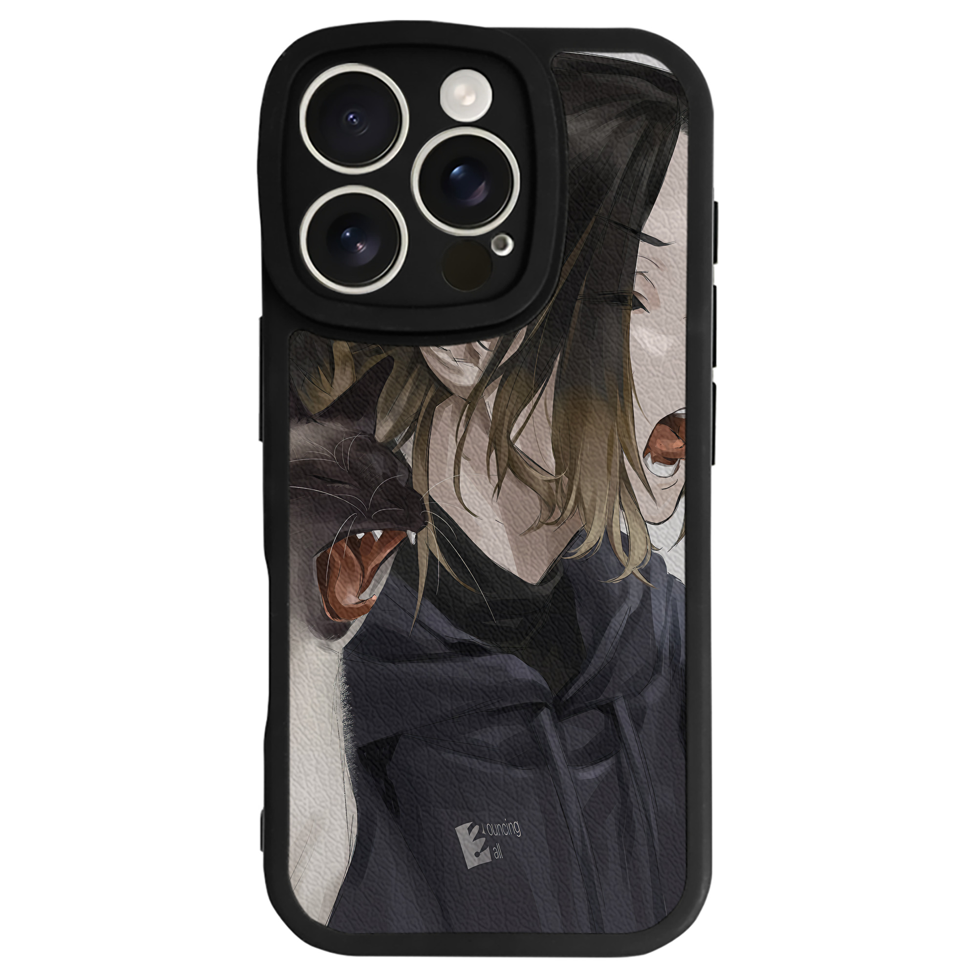 （画像用） ハイキュー!! Haikyu!! 【iPhone 16シリーズ対応】シリコンスマホケース（レザー調） 材質：シリコン